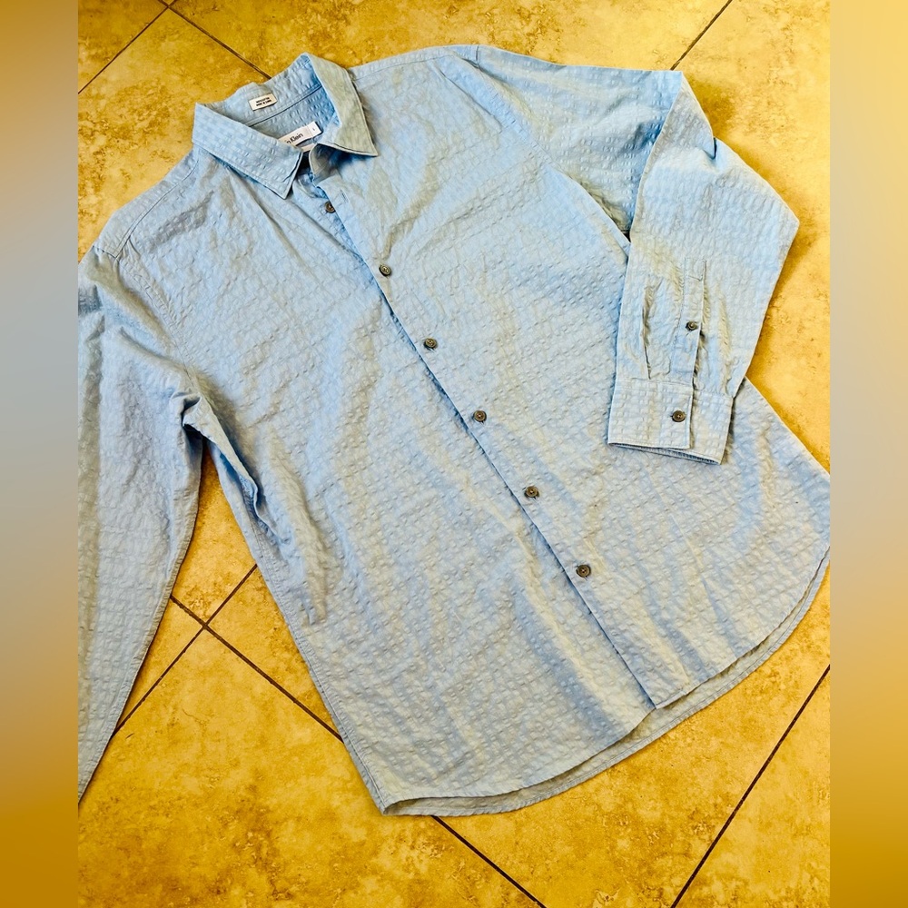 Calvin Klein Long Sleeve Shirt Slim Fit